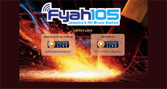 Desktop Screenshot of fyah105.com